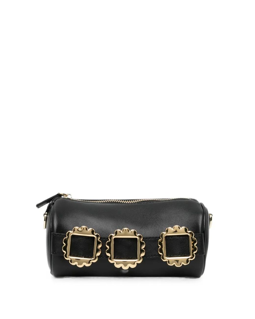 Cynthia Rowley Black Mini Sac À Main Drum