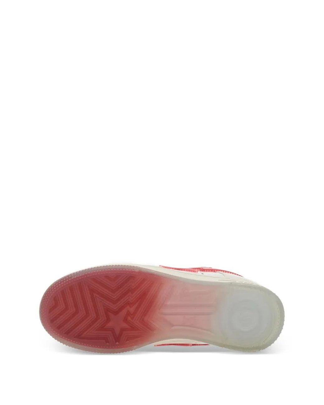 A Bathing Ape Pink Baskets Bamba 4 À Lacets