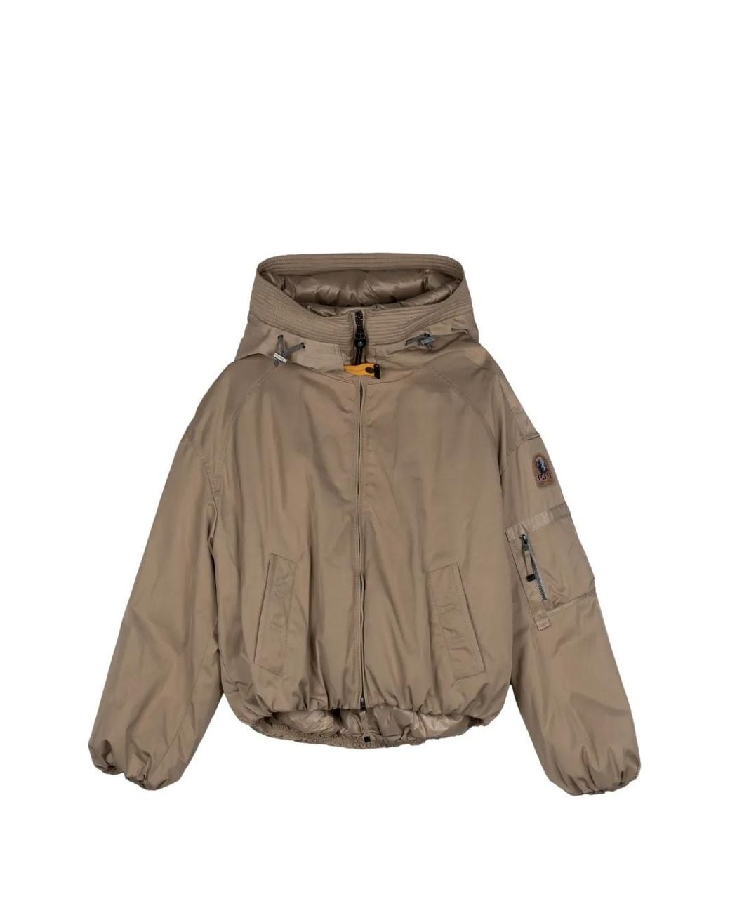 Parajumpers Natural Naadz Hooded Bomber Jacket