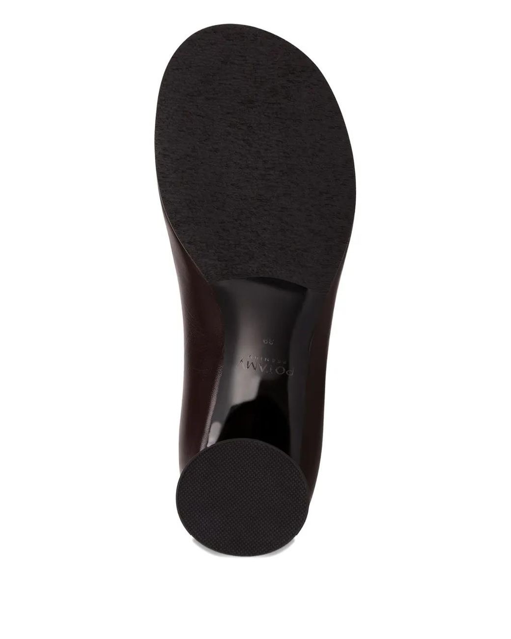 POTAMY Black 65Mm Leather Ankle Boots