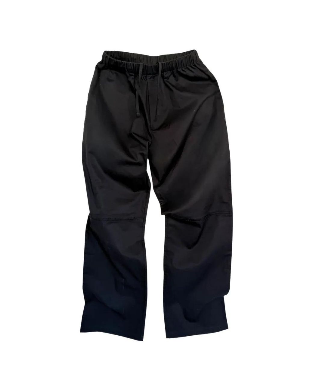 NORMFORM Black Pantalon Insert Knee À Lien De Resserrage