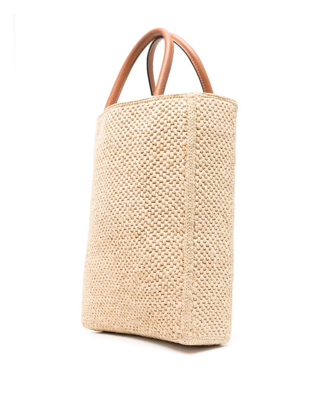 Loewe A4 Raffia Tote Bag in Natural | Lyst UK
