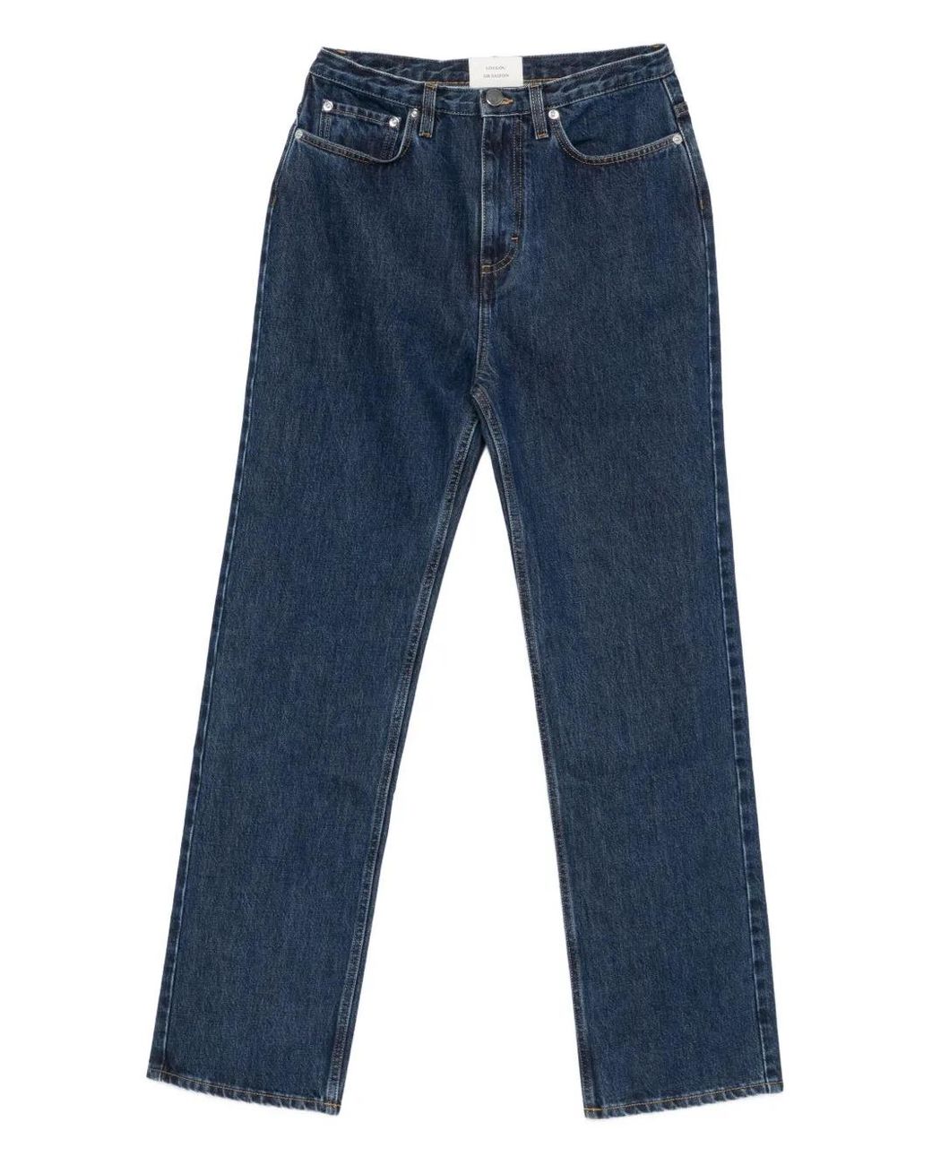 Loulou de Saison Blue Straight Leg Jeans