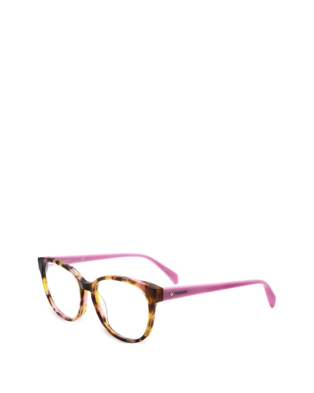 Polaroid Pink Tortoiseshell-Effect Cat-Eye Glasses