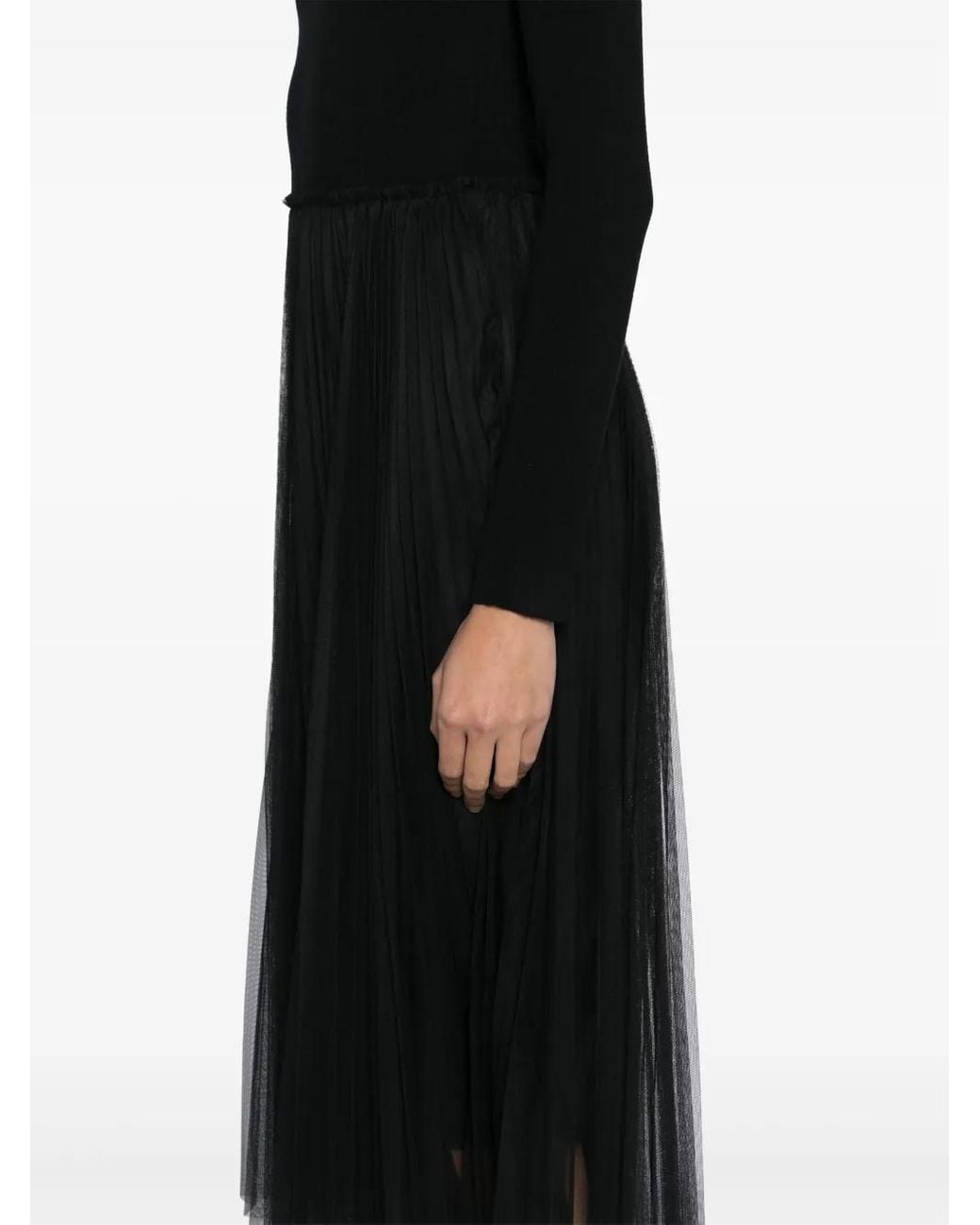 JNBY Black Long Sleeves Dress