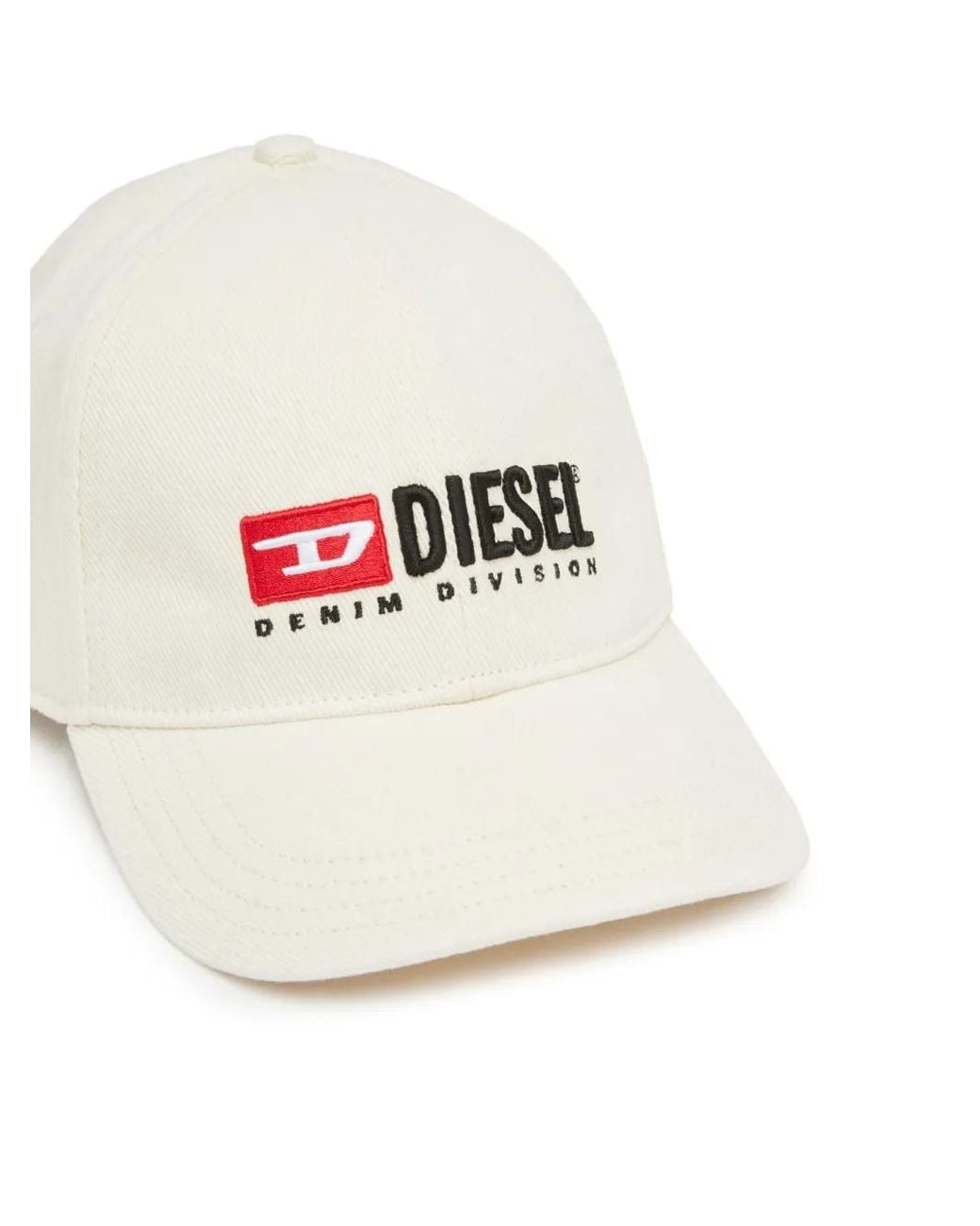 DIESEL White Corry-Div-Wash Cap