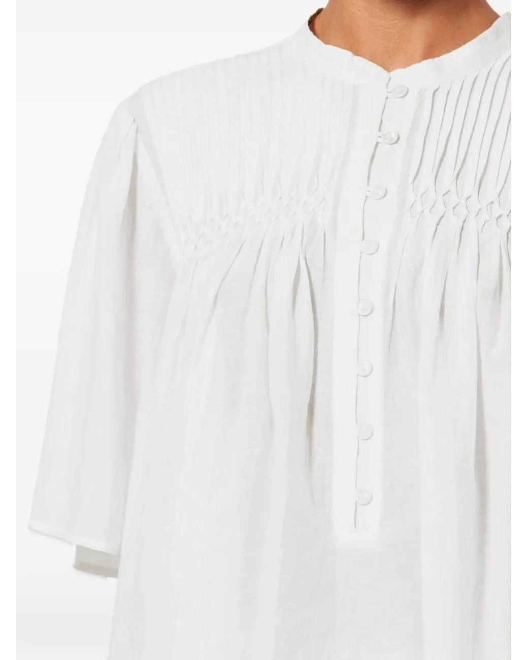 Isabel Marant White Destiny Blouse