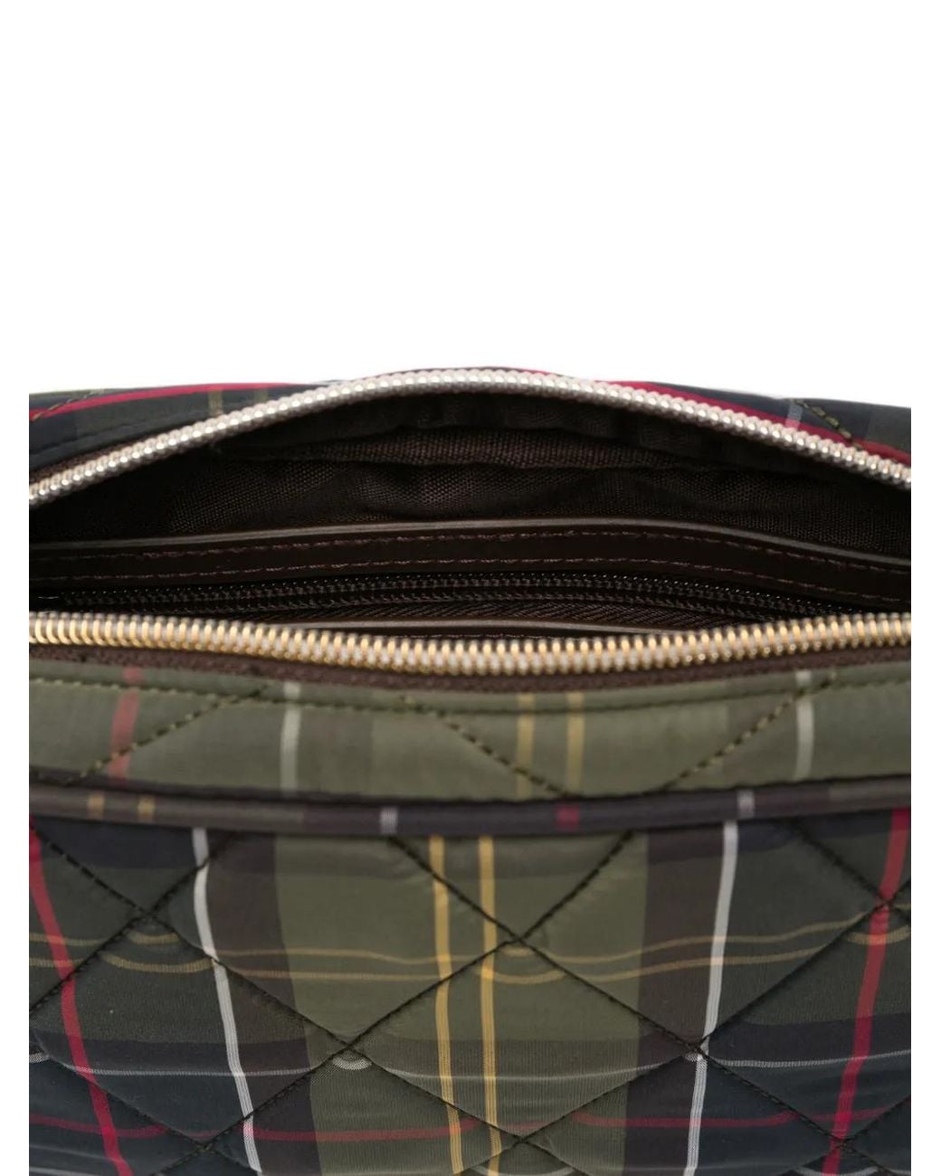 Barbour Black Gesteppte Schultertasche
