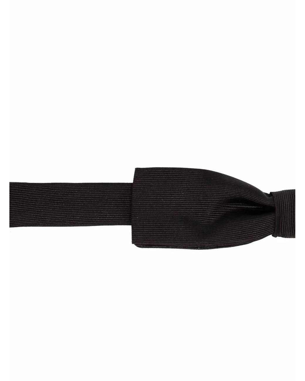 DSquared² Black D2 Classic Bow Tie for men