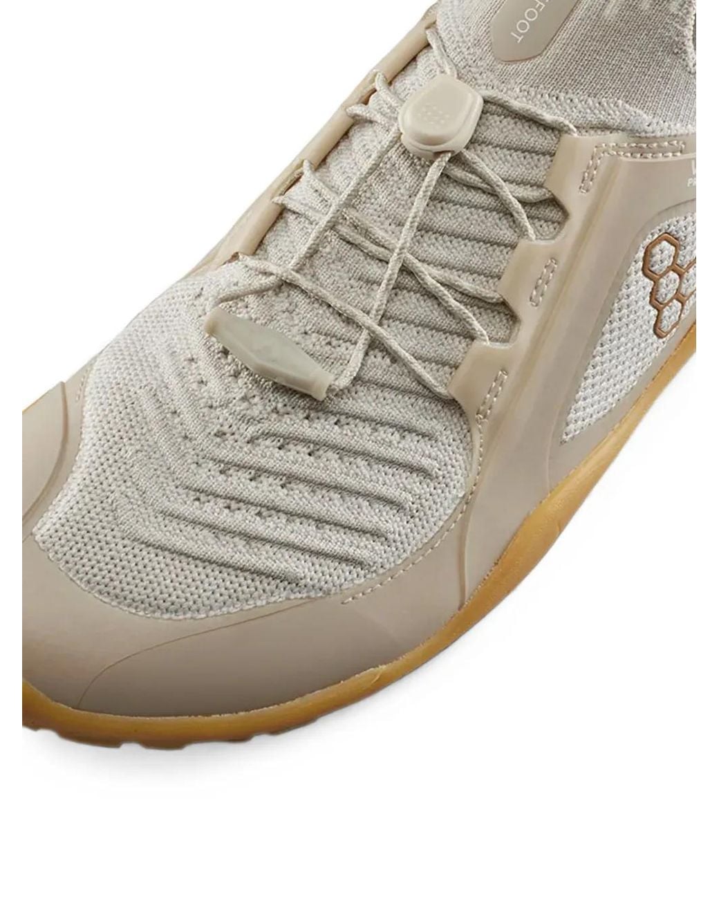 Vivobarefoot White Primus Trail Knitted Sneakers