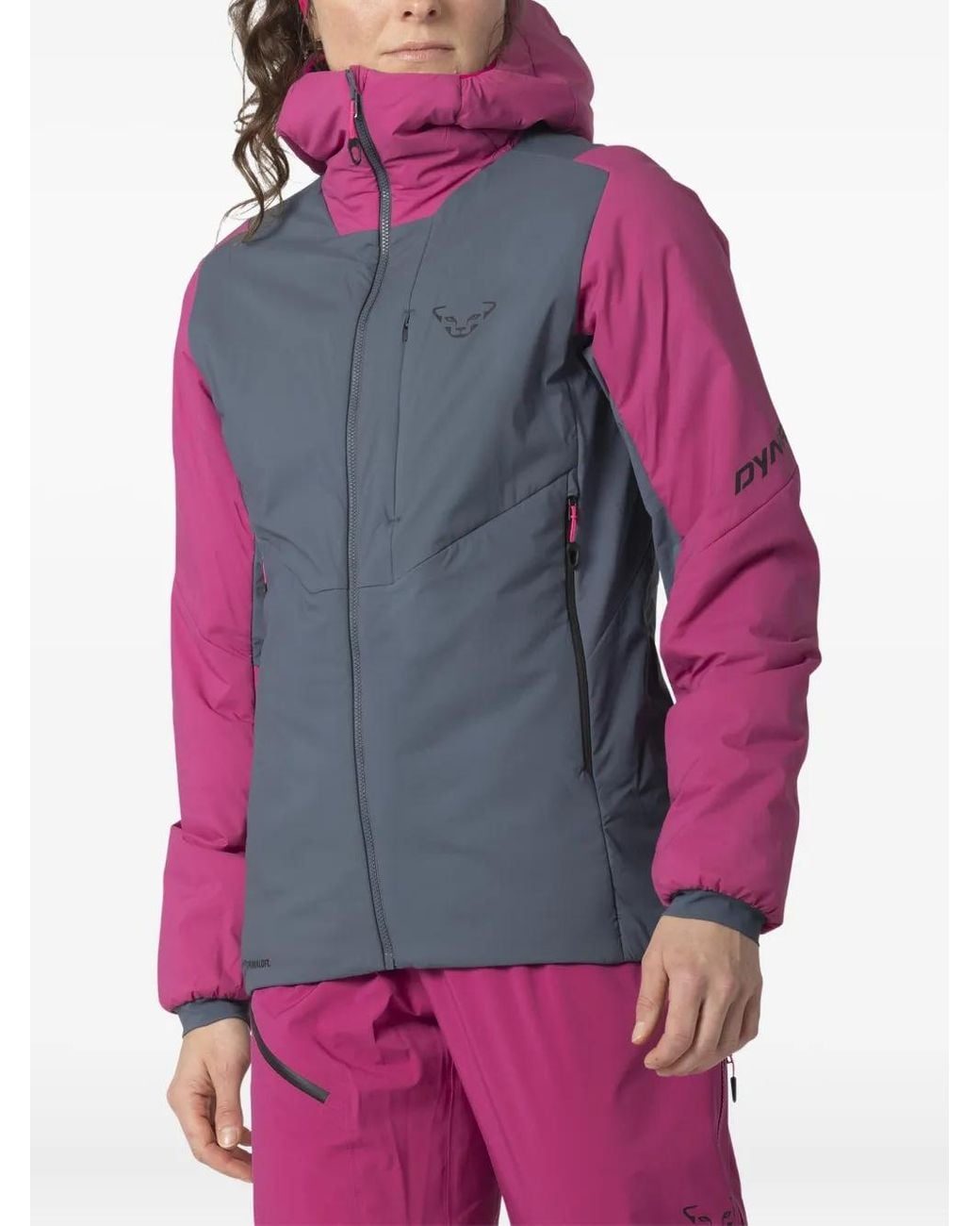 Dynafit Pink Hooded Zip Jacket