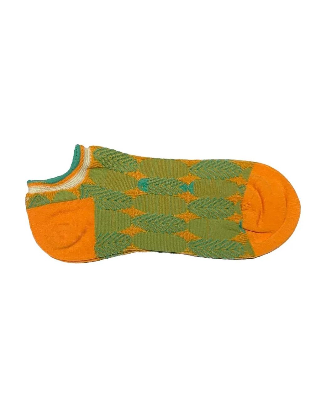 Antipast Yellow Tropical Ankle Socks