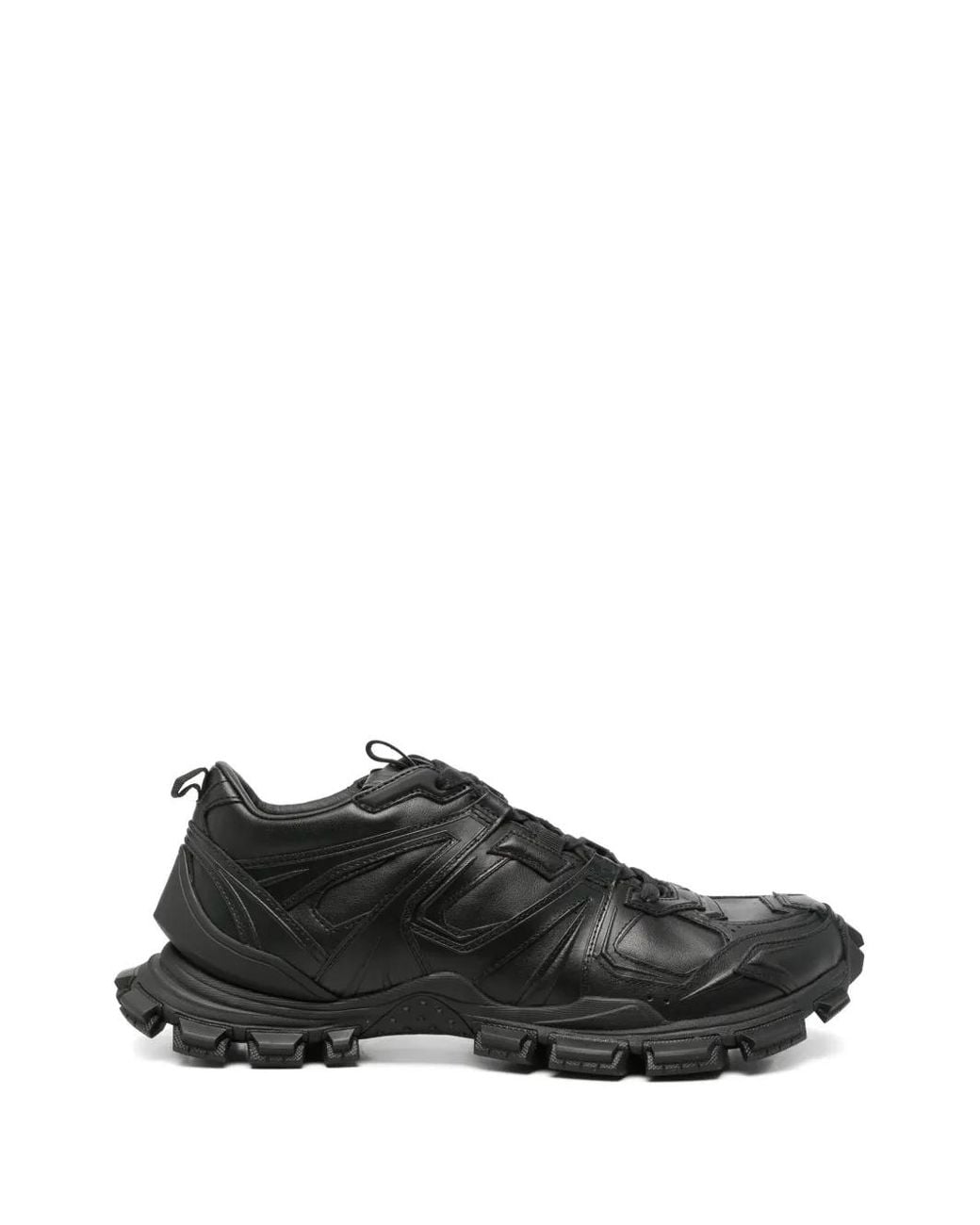 Juun.J Black Lace-Up Sneakers for men