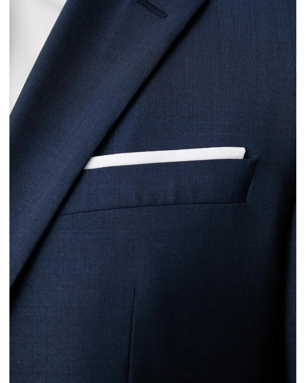 Joop! Blue Single-Breasted Notch-Lapel Suit for men