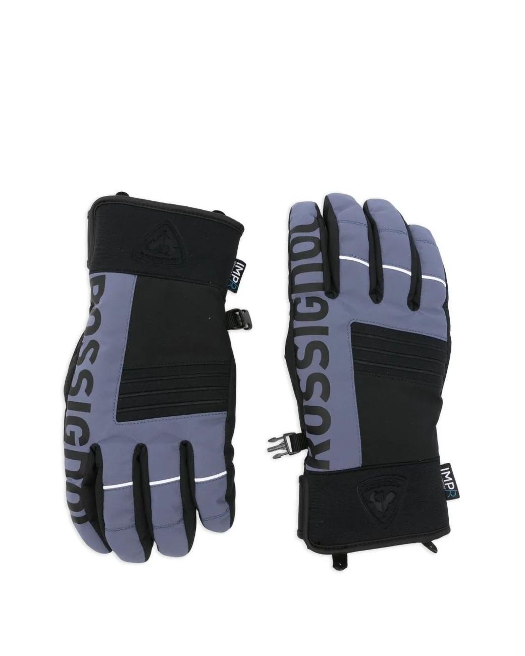 Rossignol Black Logo-Print Gloves for men