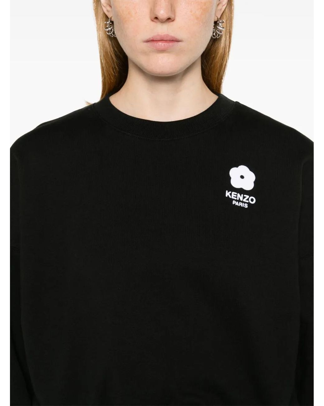 KENZO Black Boke 2.0 Cotton Sweatshirt