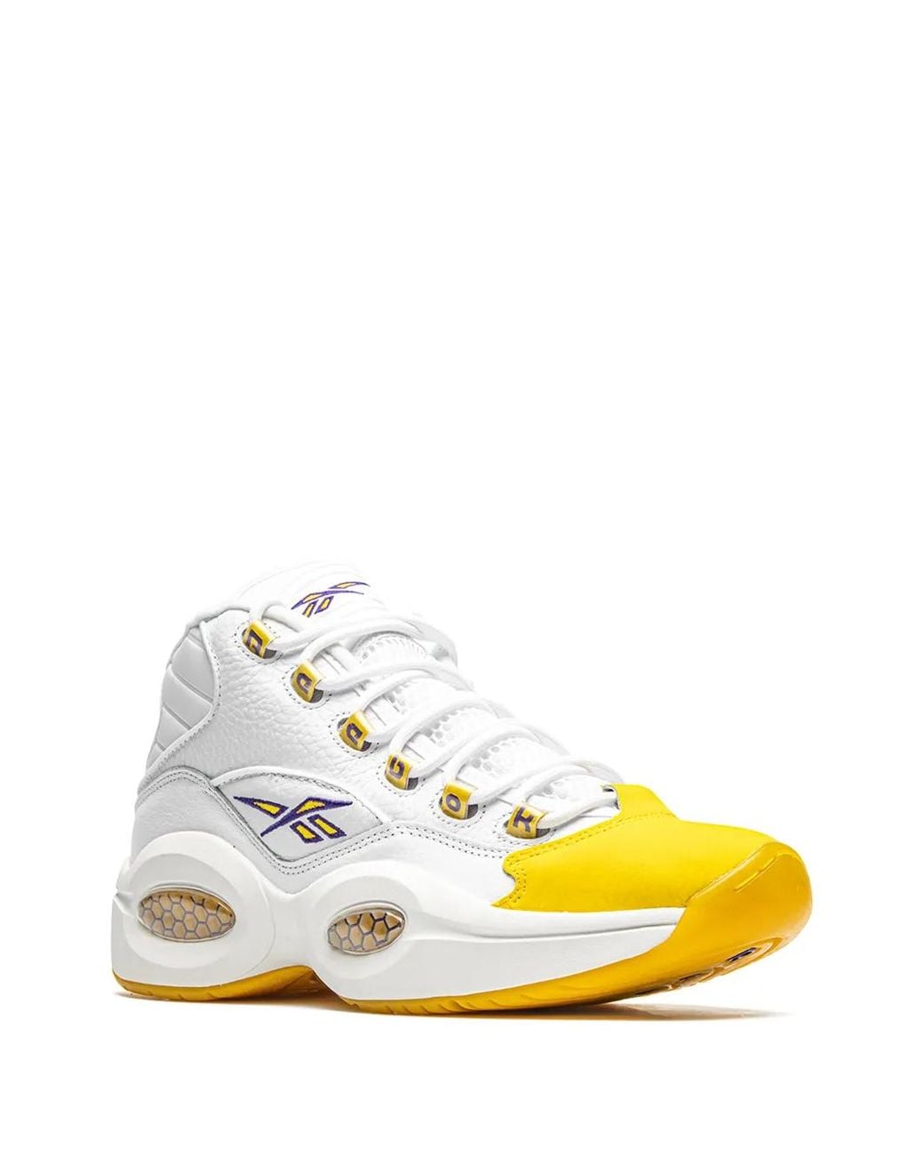 Reebok White Question Mid Sneakers for men