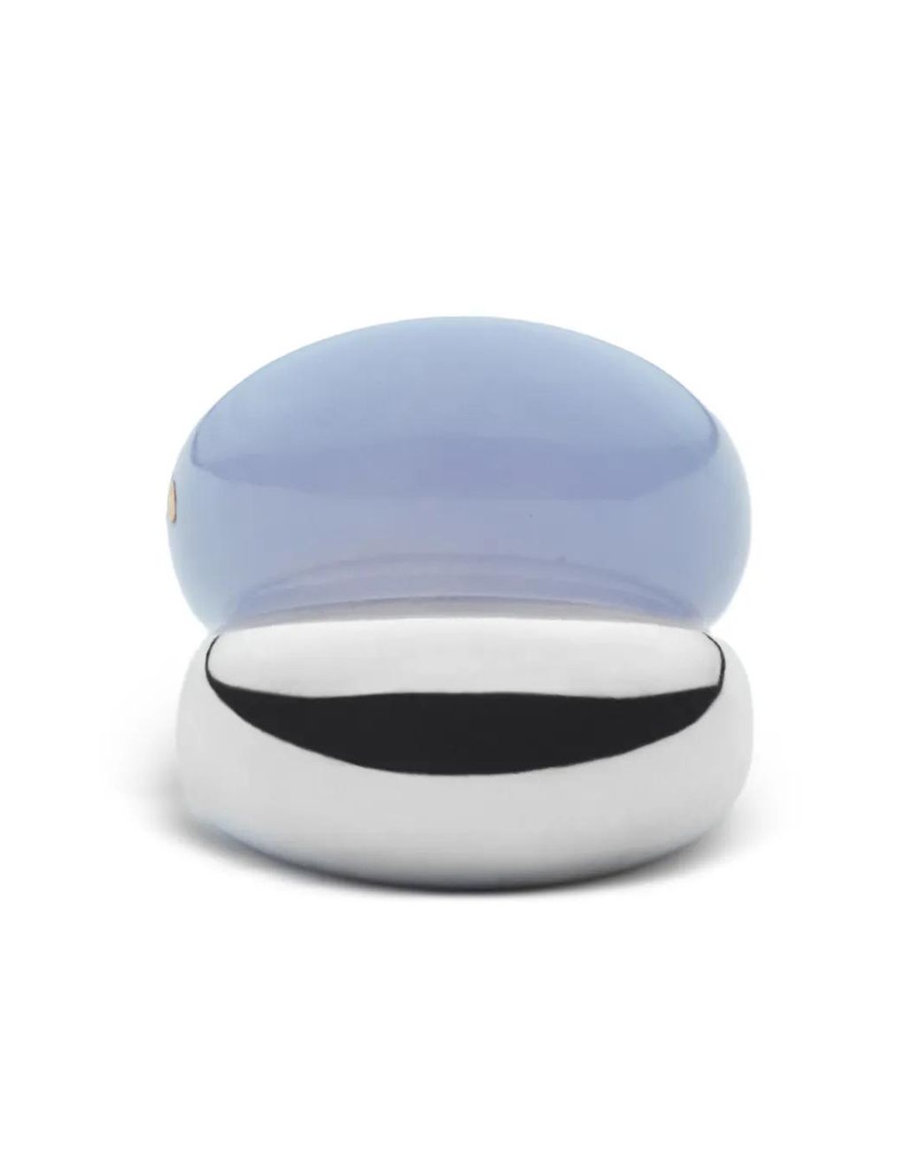 Luminous 27 Blue Eduardo Chalcedony Ring