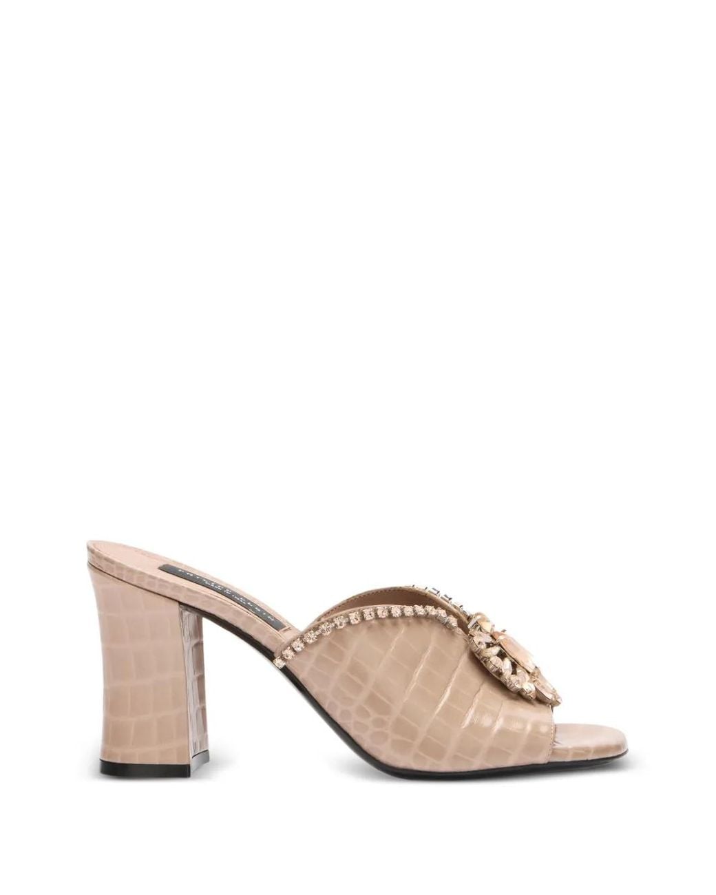 Philipp Plein Natural Open-Toe Sandals