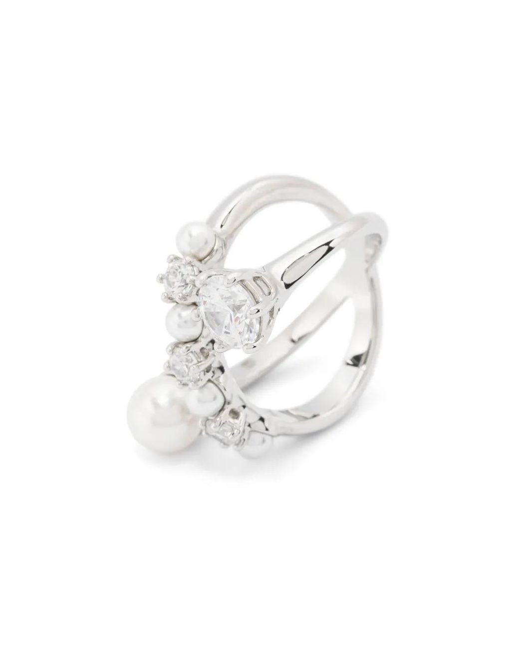 Swarovski White Matrix Ring
