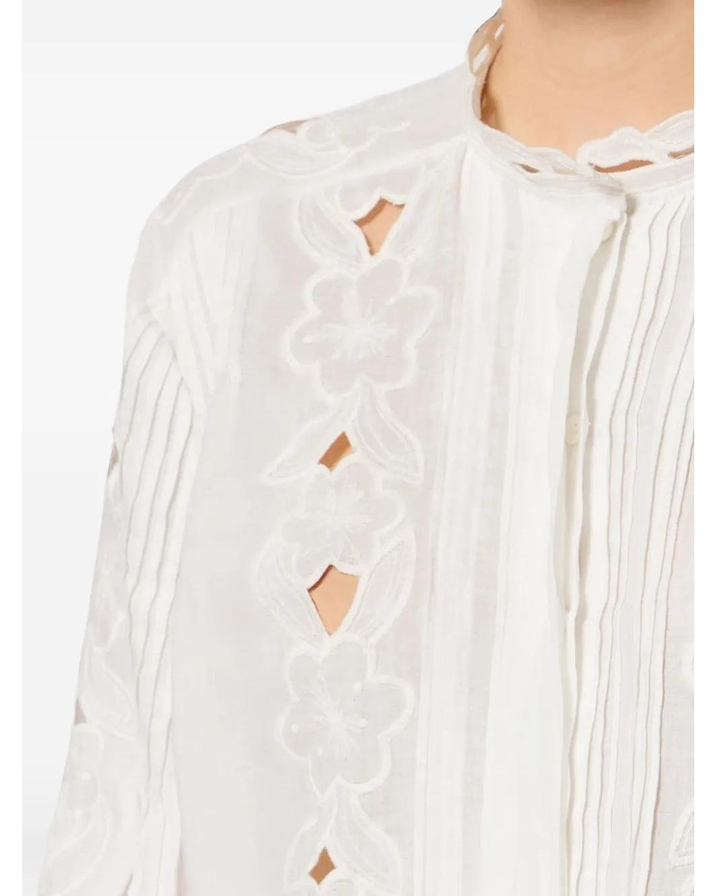 Isabel Marant White Rubra Top