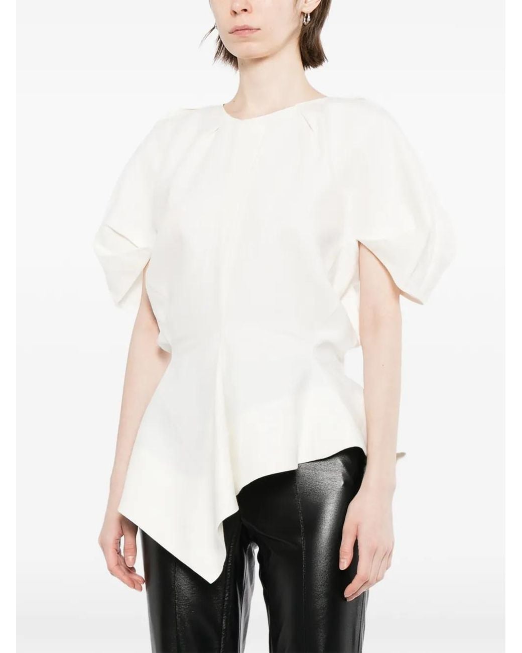 Khaite White Rumi Top