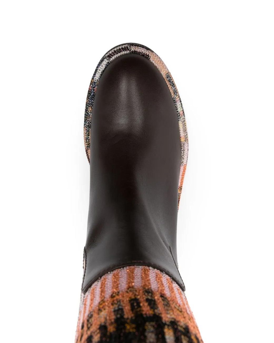 Missoni Black Gestreifte Stiefel