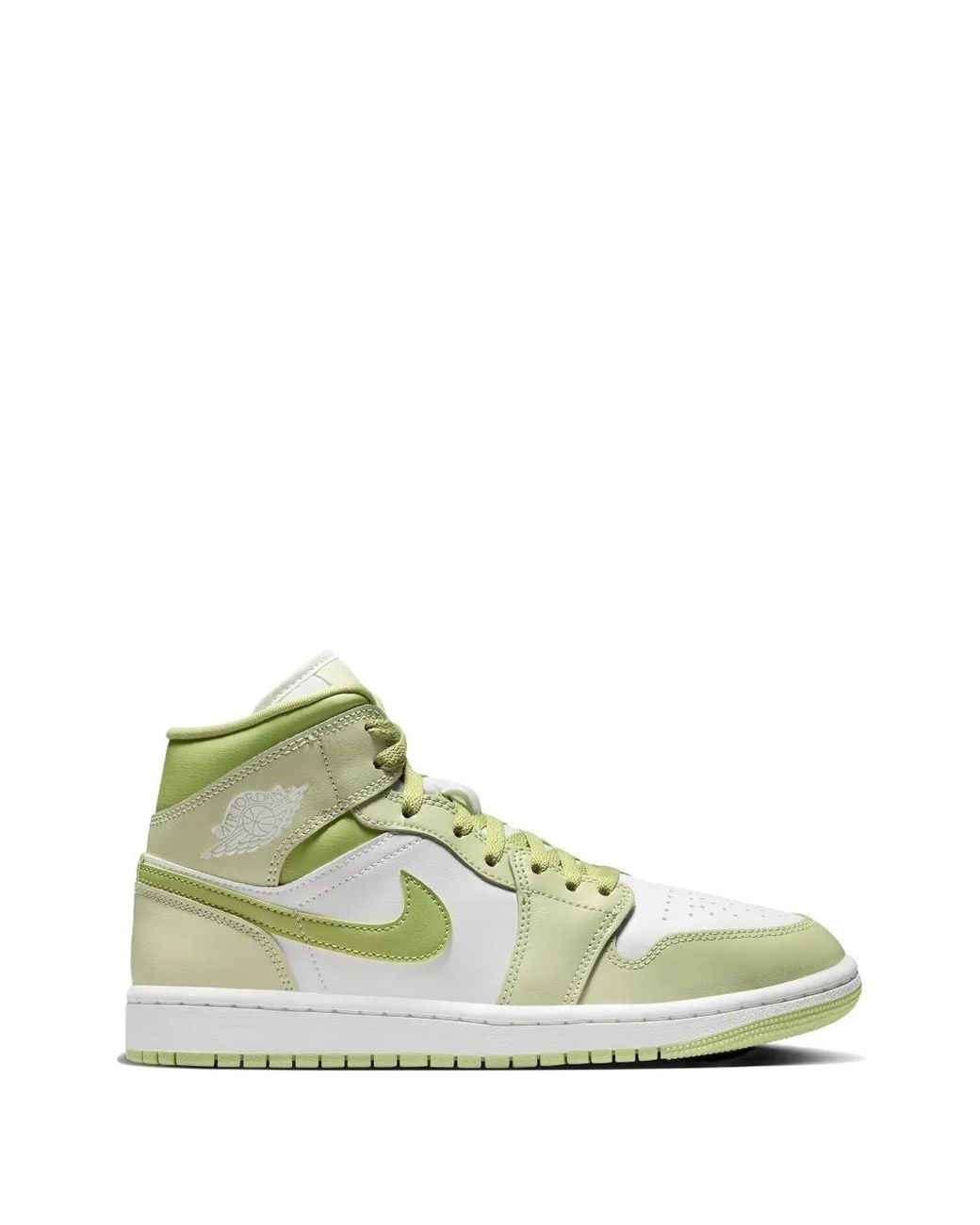 Nike Green Air 1 Mid Sneakers