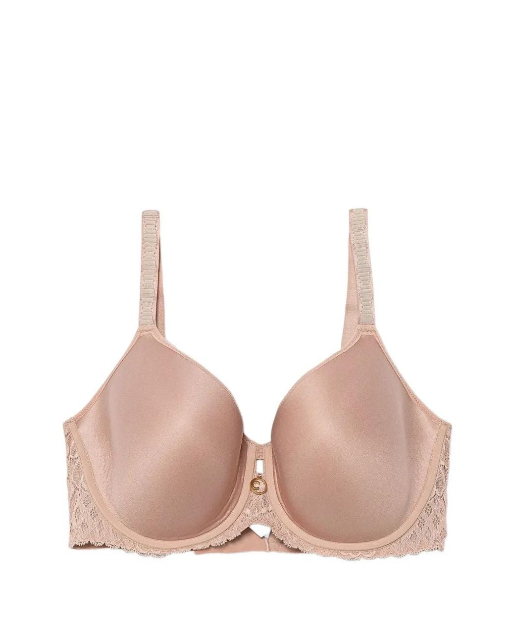 Chantelle Pink Soutien-Gorge À Armatures Et Finitions En Dentelle
