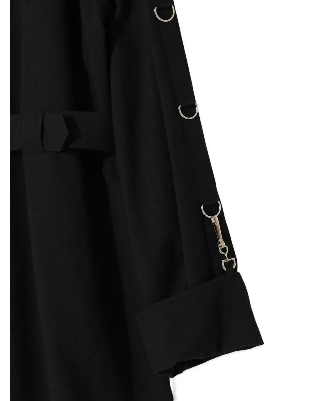 Undercover Black D-Ring Belted Shirt