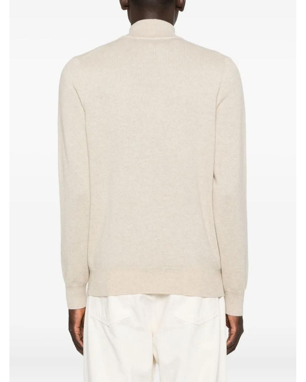 Jersey Con Cremallera Bompard de hombre de color White