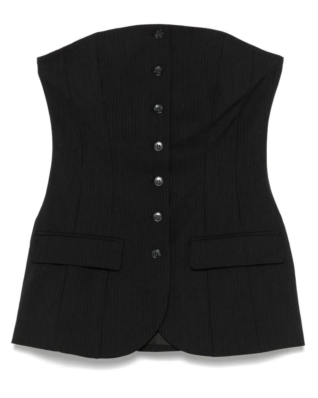 Herskind Black Jacqui Corsage Top