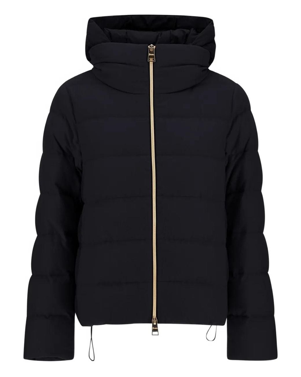 Herno Donsjack Met Capuchon in het Black