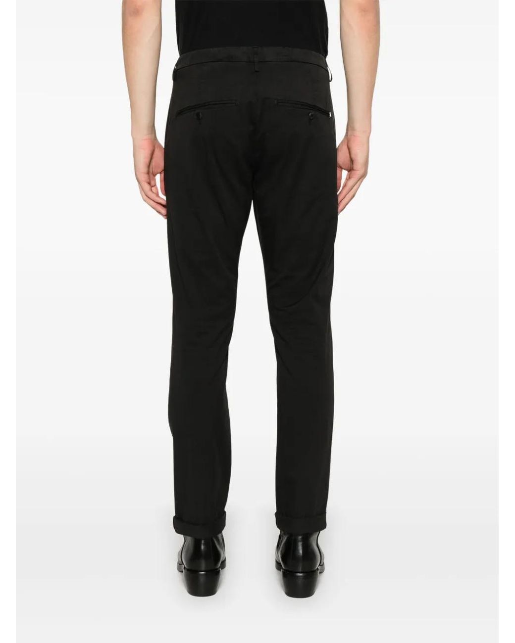 Dondup Black Gaubert Chinos for men