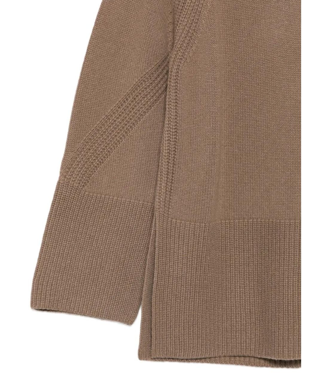 Joseph Brown Loftus Roll-Neck Side-Slit Sweater