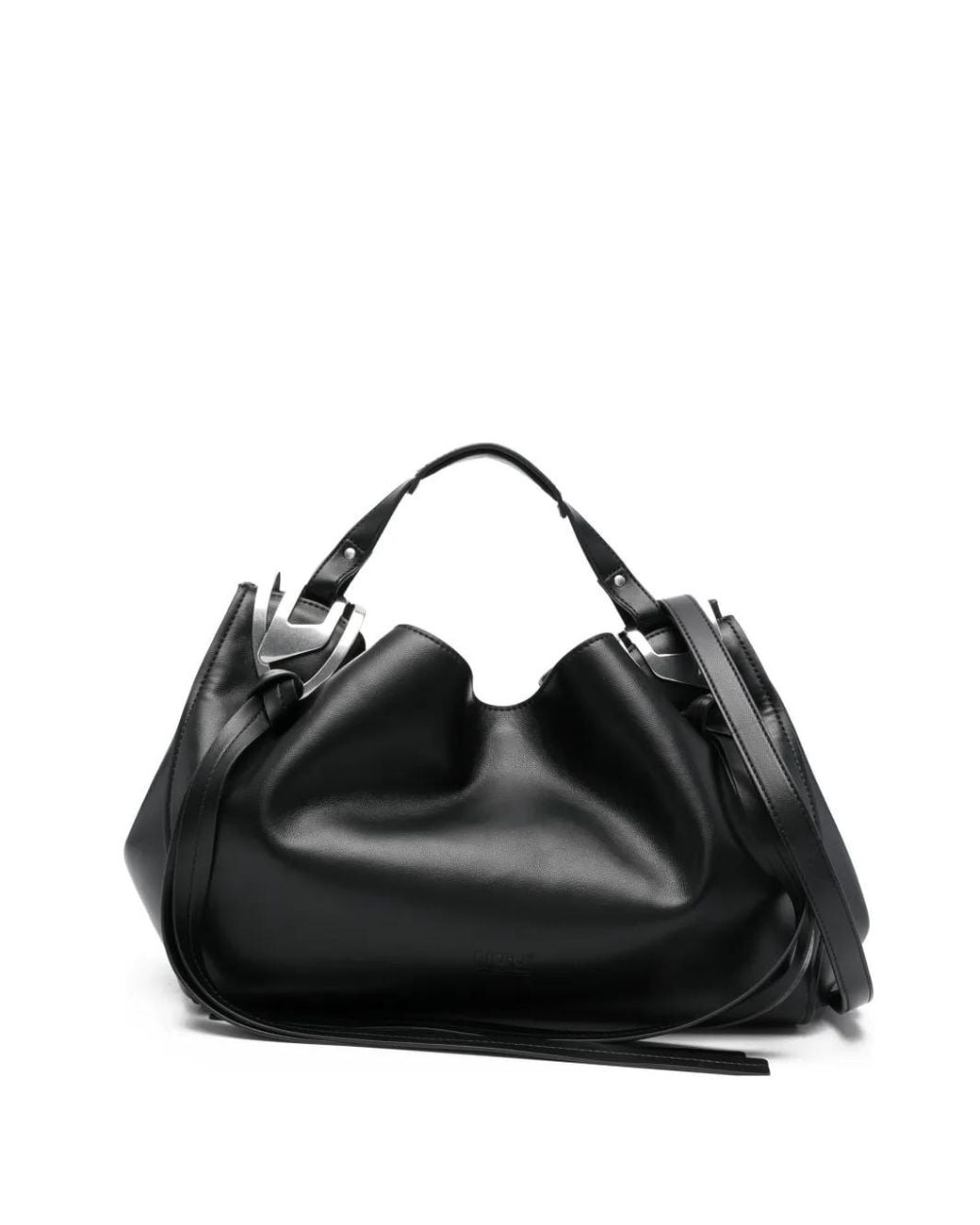 DIESEL Black Knot-D Shoulder Bag