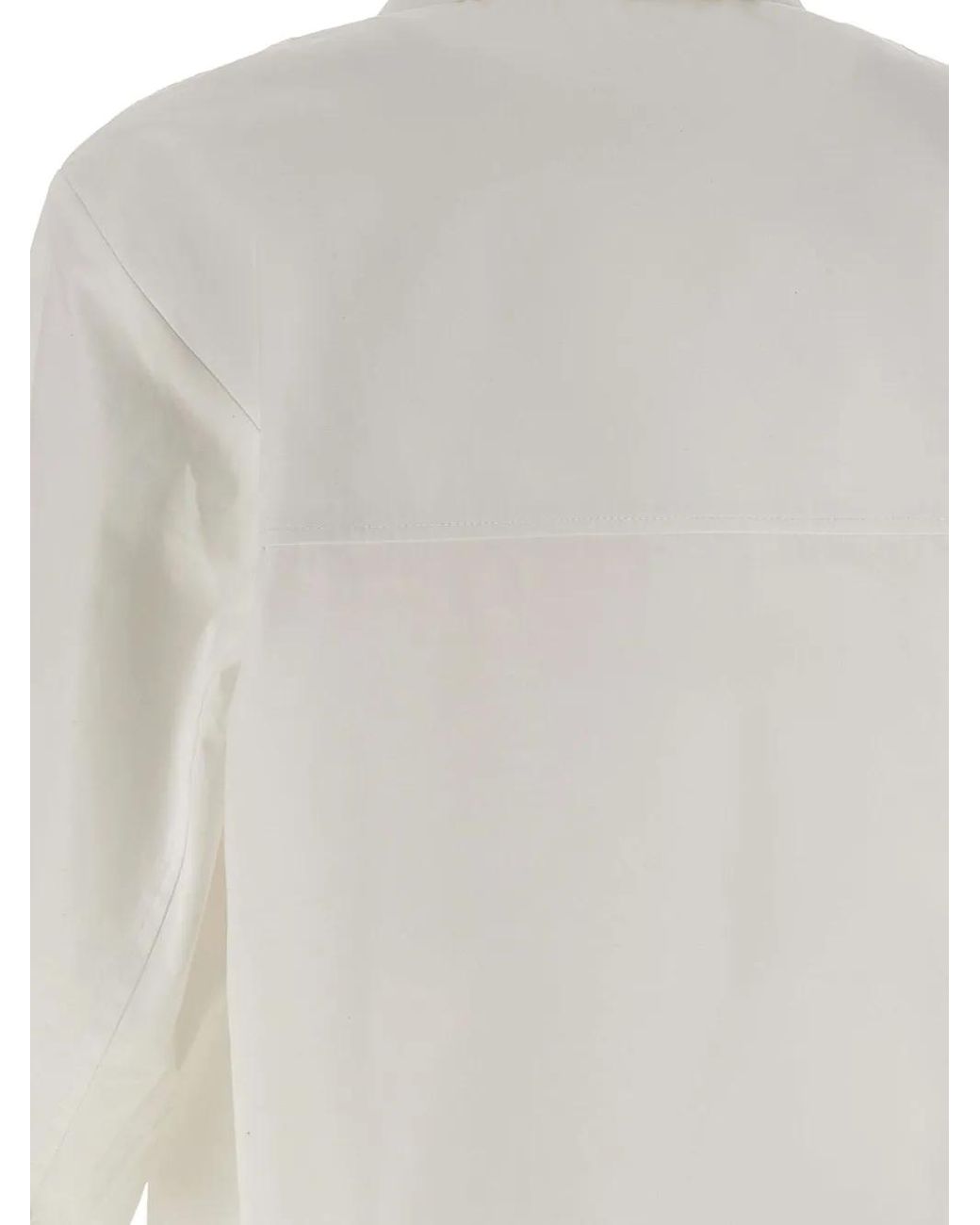 Séfr White Trino Buttoned Shirt for men
