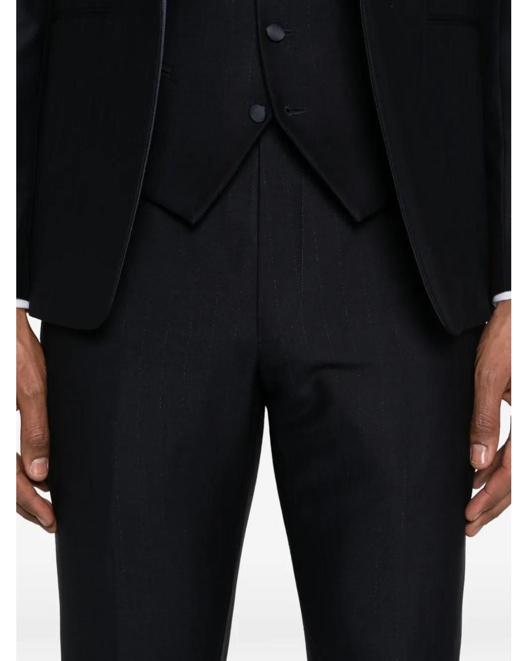 Reveres 1949 Blue Shawl-Collar Suit for men