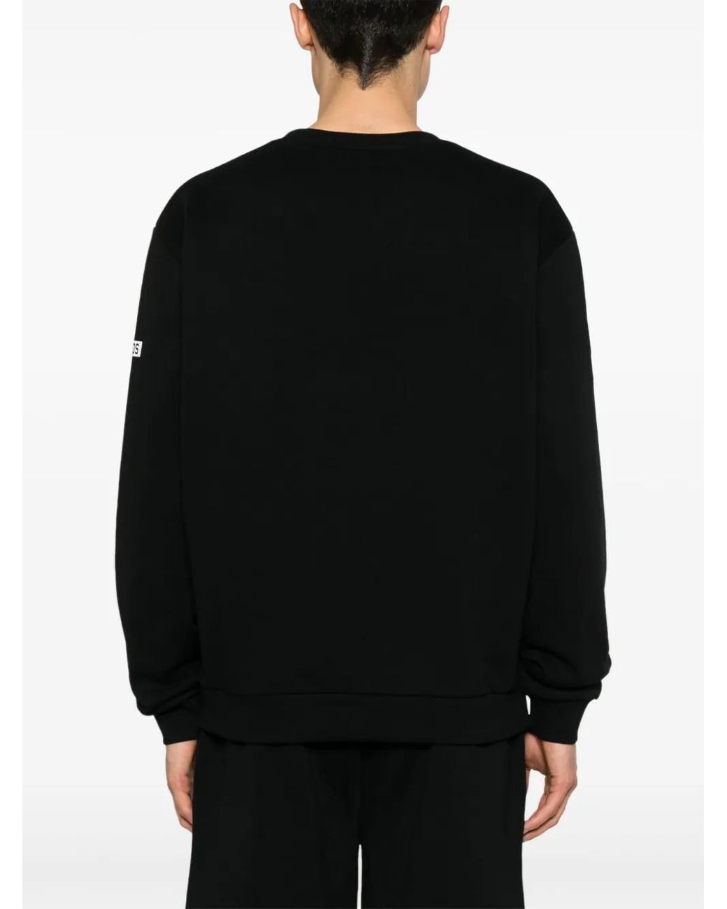 Gcds Essentials Sweater in het Black voor heren