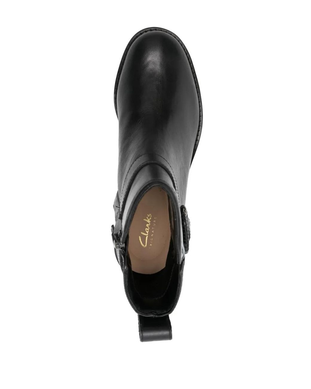 Clarks Black 65Mm Chamberly Ankle Boots