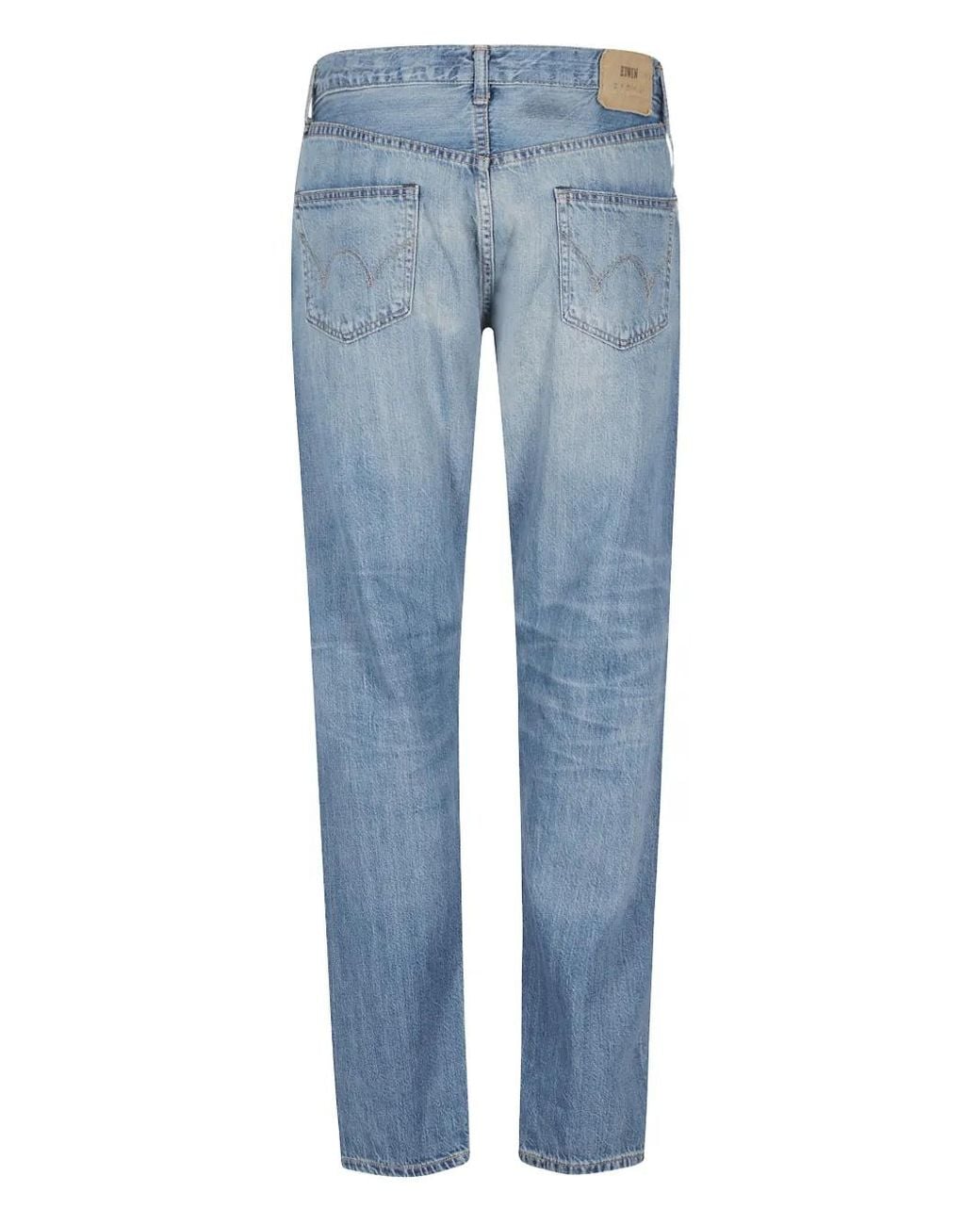 Edwin Blue Tapered Jeans for men