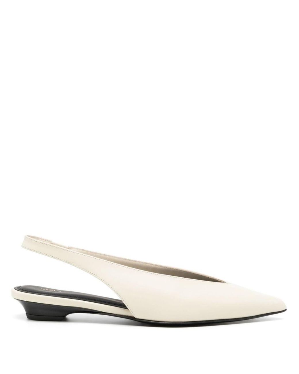 Neous Turus Slingback Pumps in White | Lyst