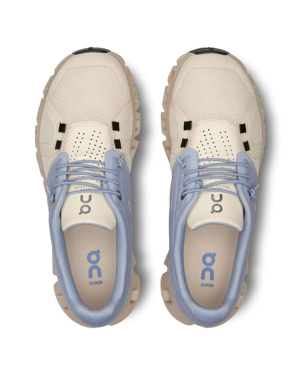 Baskets Bicolore Cloud 5 On Shoes en coloris White