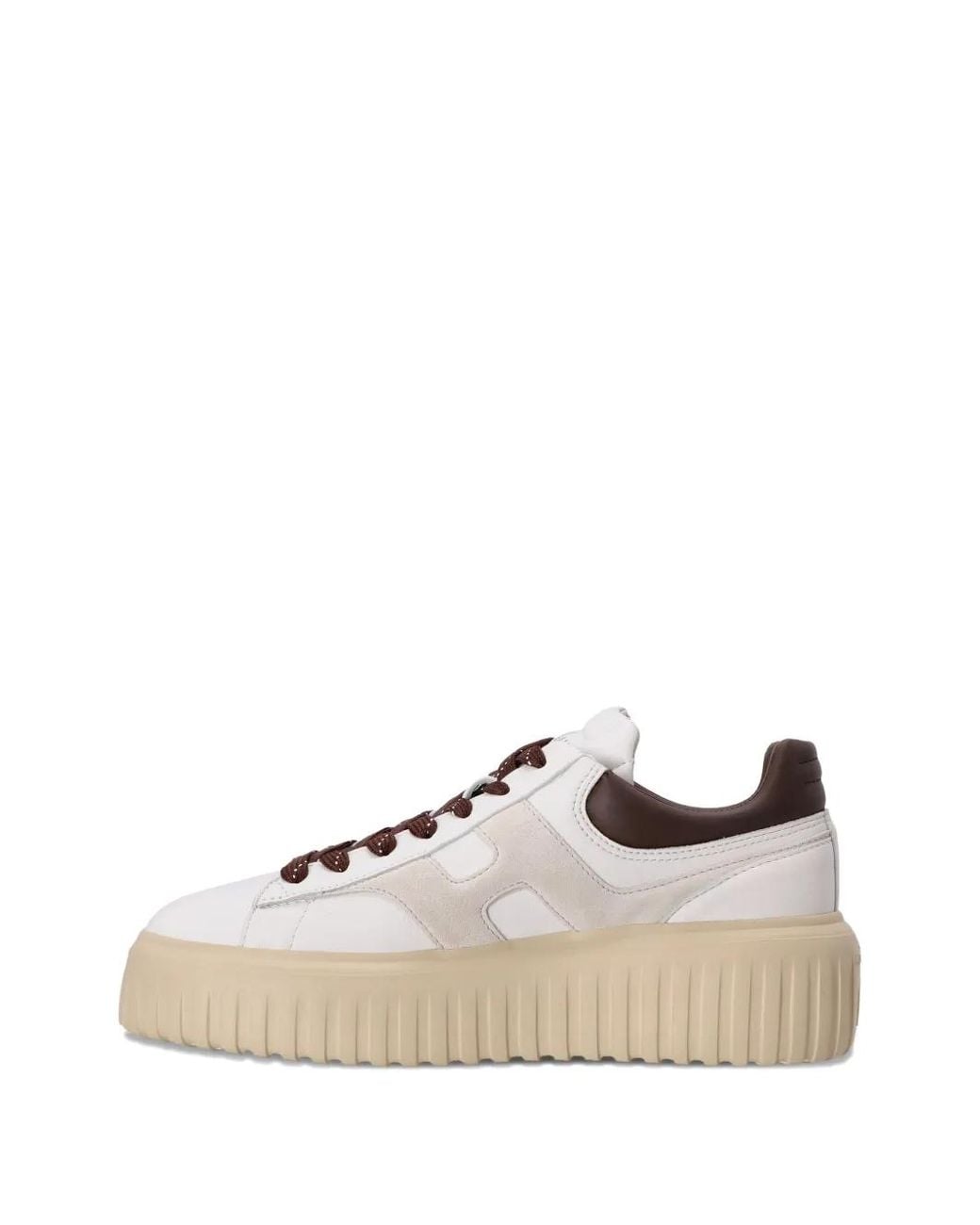 Hogan Brown Sneakers Stripes