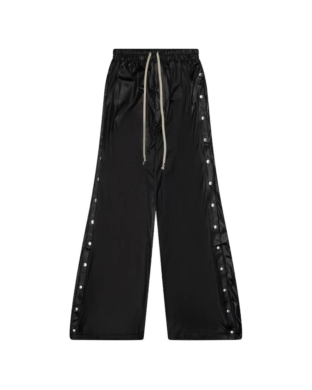 Rick Owens Black Temple Wide Pusher Pants for men
