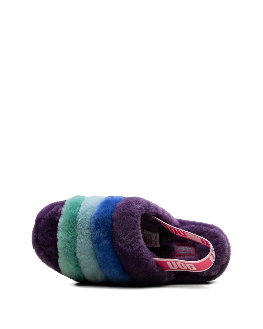 Ugg Blue Fluff Yeah Slide Sandals