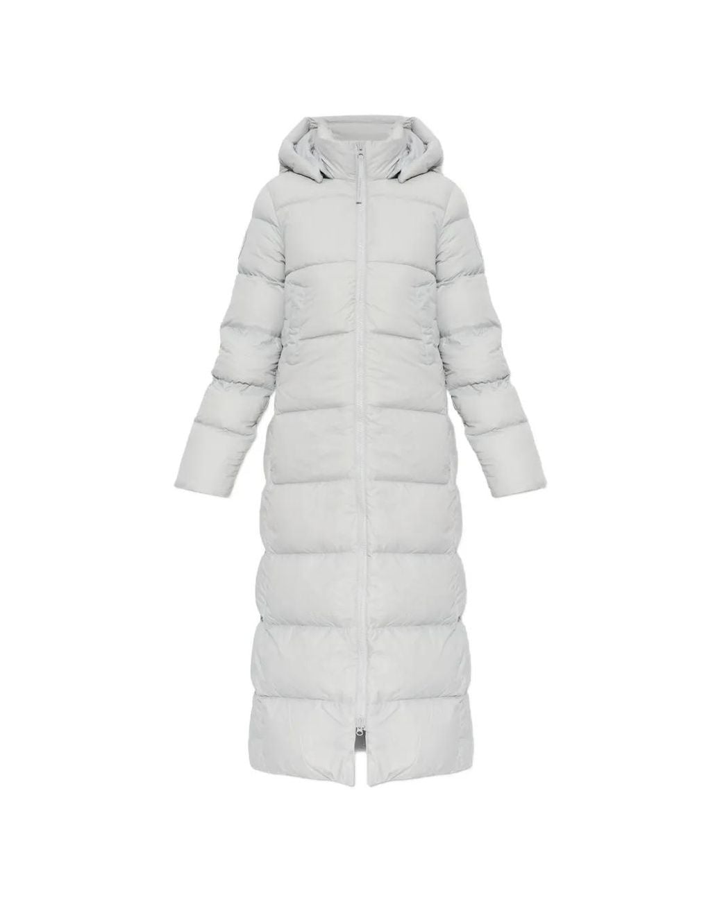Canada Goose White Mystique Quilted Down Coat