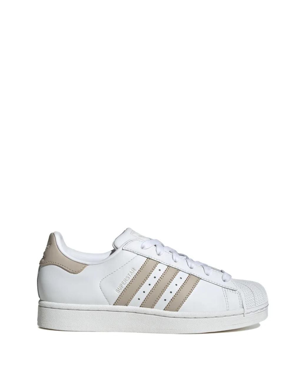 Adidas White Superstar Ii Sneakers