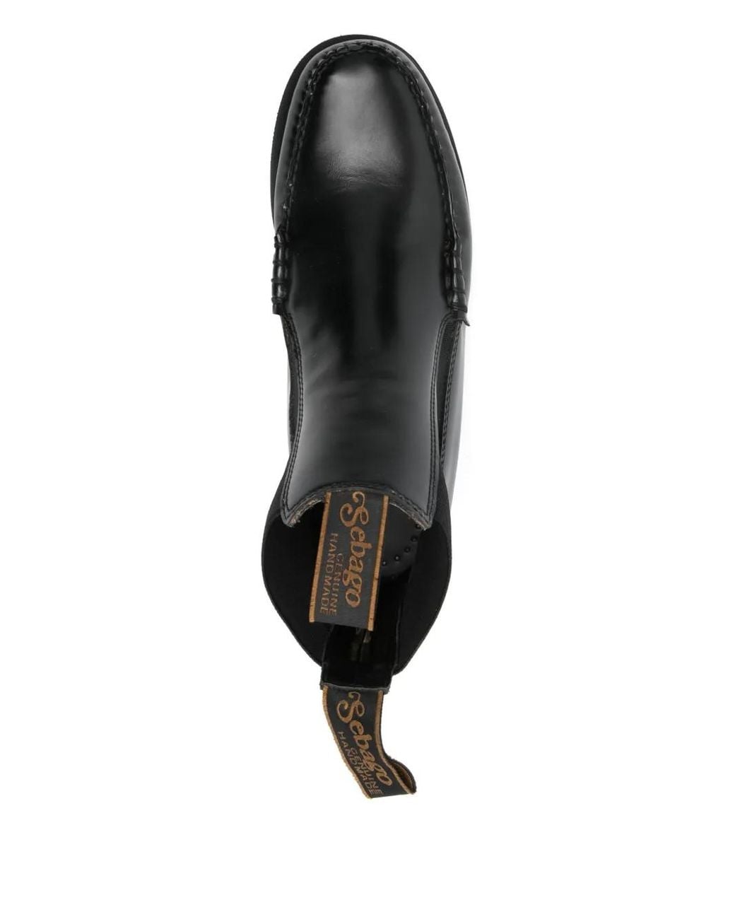 Sebago Black Calliope Leather Chelsea Boots