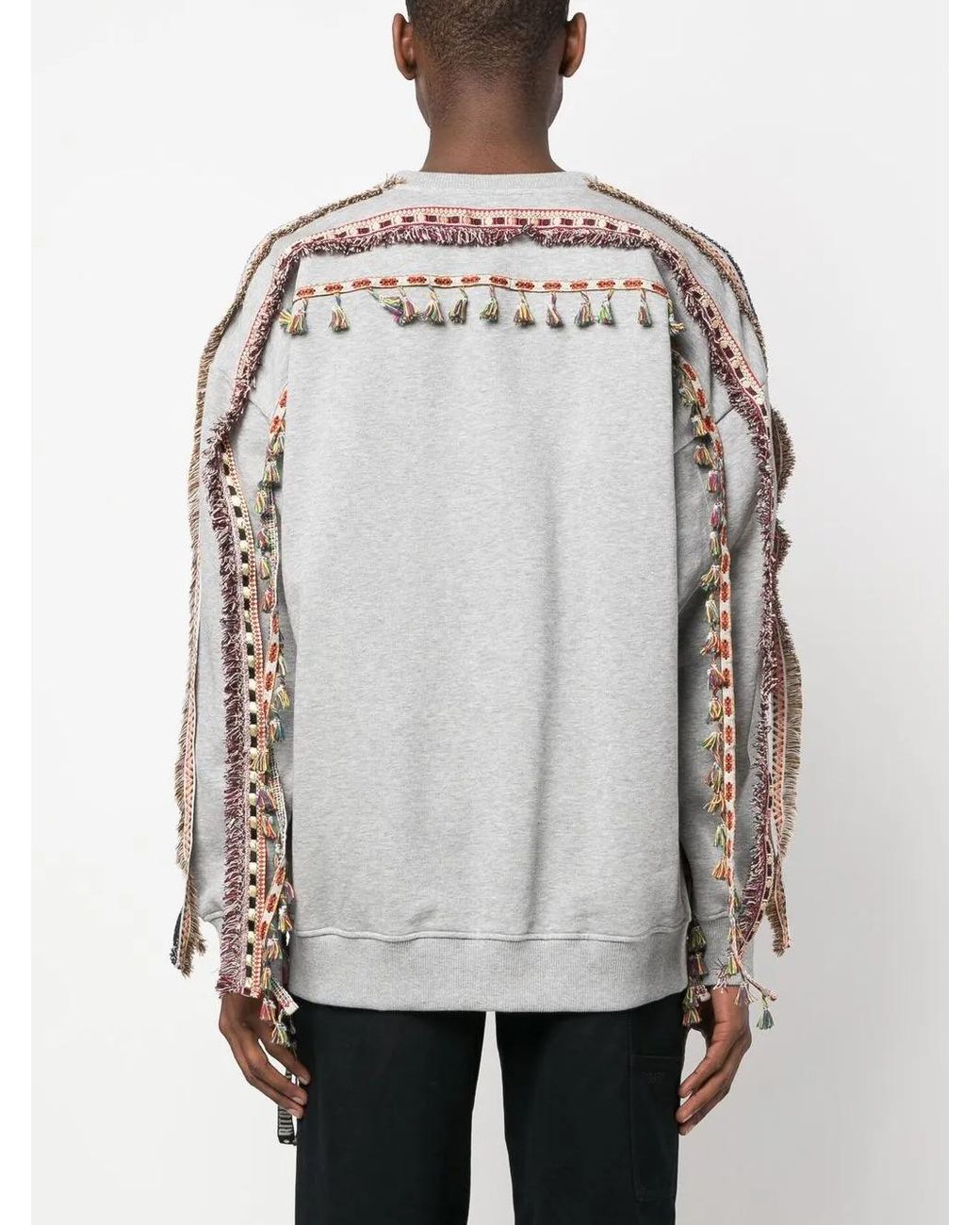 RITOS Sweatshirt Mit Quasten in Gray für Herren